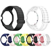 Nouvelle Arrivée Bracelet de montre en silicone, Bracelet de montre de poche modifié, Pratique, Fermoir magnétique, Bracelet de montre de haute qualité pour Swatchxap