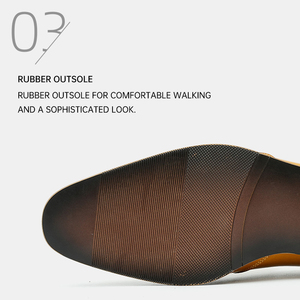 OEM Custom Perforated Slip-On <b>Flat</b> <b>Pointed</b> <b>Toe</b> Loafers Men's Cowhide Comfort Breathable Waterproof Summer Office Dress Shoes - Product Image 4