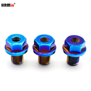 HRMin Gr.5 Titan Magnetische Öl ablass schraube für Mercedes-Benz Audi Neuzustand M14 * 1.5 Motoröl wannen schraube - Product Image 3