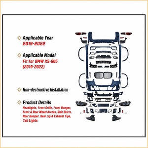 Kit Carrozzeria Stile M Sport 2023+ per <span class=keywords><strong>BMW</strong></span> X5 G05 2019-2022, Paraurti Anteriore e Posteriore con Fari - Product Image 4
