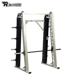 Gran descuento de fábrica, venta directa de gimnasio, <span class=keywords><strong>Fitness</strong></span> Q235, tubo de acero galvanizado, entrenamiento de fuerza, máquina Smith Vertical para entrenamiento - Product Image 1