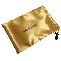Sac cadeau en soie à cordon avec logo personnalisé pour petites entreprises Sac à poussière en satin Pochette cadeau pour bijoux Sacs en satin de soie avec logo
