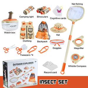 16 pcs Kids Explorer <span class=keywords><strong>Bug</strong></span> bắt Kit côn trùng <span class=keywords><strong>Catcher</strong></span> <span class=keywords><strong>Bug</strong></span> đồ chơi ngoài trời đồ chơi giáo dục khoa học đồ chơi cho trẻ em - Product Image 2