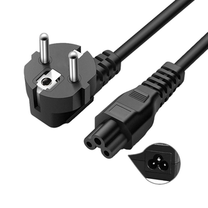 Cable de fuente de alimentación de CA, enchufe europeo IEC C13 a UE AU, extensión, Cable de EE. UU., 1,5 M, enchufe de Cable macho para ordenador PC para impresora de <span class=keywords><strong>Monitor</strong></span> - Product Image 1