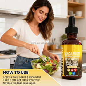 Radice di radice di Maca Ashwagandha fieno greco miscela L-arginina 60mL integratore alimentare liquido orale gocce per l'immunità energetica - Product Image 4