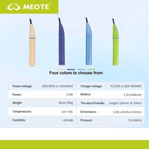 Obturation Dentaire Gutta Percha Points <span class=keywords><strong>Cutter</strong></span> Sans Fil avec 4 embouts - Product Image 4
