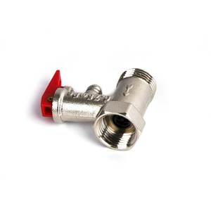 <span class=keywords><strong>Soupape</strong></span> <span class=keywords><strong>de</strong></span> <span class=keywords><strong>sécurité</strong></span> en laiton avec levier rouge, commande manuelle pour chauffe-eau - Product Image 4