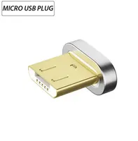 Câble de charge magnétique USB Type C Câble micro USB Chargeur magnétique micro USB pour téléphone portable Xiaomi 3A Câble de charge rapide