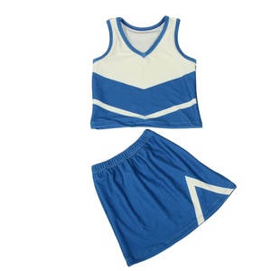 Conjunto de Falda Corta y Chaleco Deportivo Escolar de Verano para Niñas, Personalizable al por Mayor - Product Image 2