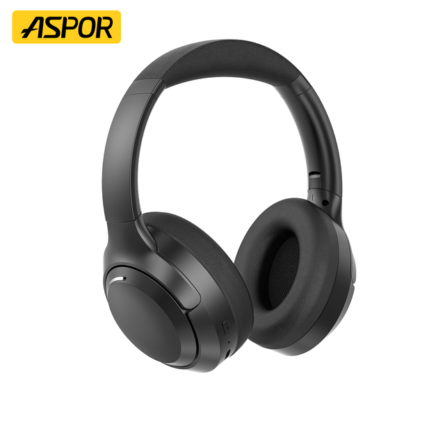 ASPOR A633 ANC Noise Cancelling for 5.4 JL Chipset LED Open-Ear Wireless Earbuds IPX5 Waterproof 20 Hours Playtime
