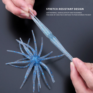 <span class=keywords><strong>Esca</strong></span> Morbida in PVC UV Luminosa di Alta Qualità 2.8-8.7g a Forma di Riccio Marino <span class=keywords><strong>per</strong></span> la Pesca di Orate, Spigole, Mandarini e Tilapia in Acqua Dolce e Salata - Product Image 4