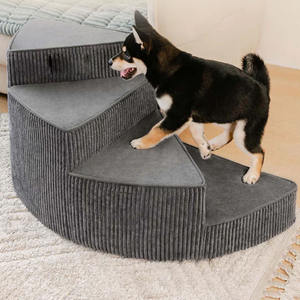 Duurzame 3-traps honden trap in de fabriek, spiraalvormige honden trap, antislip binnenhuis honden trap, honden ladder voor het beklimmen van trappen - Product Image 1