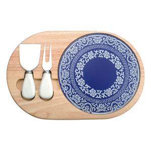 Juego de Tablas de Queso Ecológicas de Madera de Acacia al por Mayor con Cortador de Alambre y 4 Cuchillos de Acero Inoxidable Duraderos para Charcutería y Uso Doméstico - Product Image 6