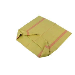 China Hot Sell Green Color Trash Building Garbage Pp Woven Bag