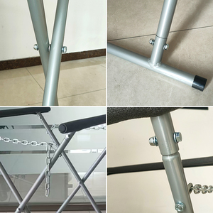 Support de travail métallique multifonctionnel robuste 500 lb à structure séparée pour la réparation de carrosseries automobiles (portes, ailes, capots, pare-chocs) - Product Image 5