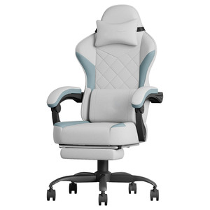 Pièces de rechange pour accoudoirs, <span class=keywords><strong>tapis</strong></span> de chaise pour moquette, siège confortable, chaise de travail, de streaming et de jeu avec base stable, design moderne - Product Image 1