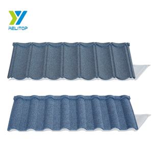 Azulejo de techo de Metal recubierto de piedra tipo Milano, para casa móvil, casa victoriana, Villa, lámina de Metal corrugado - Product Image 2