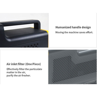Mini Aire Acondicionado Portátil Recargable de 24V CC para Coches, Unidad de Refrigeración para Camping, Flujo de Aire de 110m/h, Silencioso con 46dB