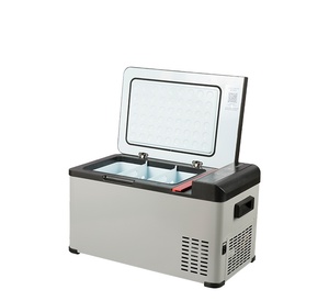 Mini Frigorifero per <span class=keywords><strong>Auto</strong></span> 12V, <span class=keywords><strong>Frigo</strong></span> Portatile a Compressore per Campeggio e Viaggi Q22 - Product Image 2