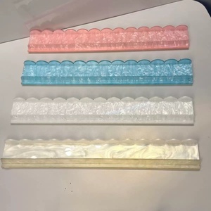 Modern 20 Inch Acrylic Mahjong Rack Tile Holder Organizer for Mahjong Game <b>Table</b> - Product Image 5
