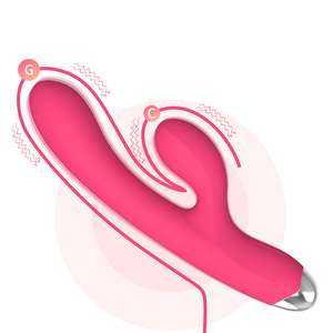 Vibrador de Silicona con Doble Punto G para Adultos, Palo AV de Alta Frecuencia con Carga USB, Masajeador Femenino - Product Image 2