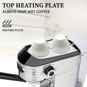 Cafetera Espresso Profesional DSP de 1.8L, Semiautomática, de Acero Inoxidable, para Uso Doméstico en la Cocina - Product Image 4