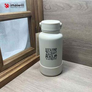 Botella de Agua Deportiva Portátil de Acero Inoxidable 304, Ecológica, Duradera, con Color Degradado, para Exteriores, de Gran Capacidad y Aislada - Product Image 4