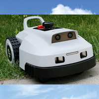 Tondeuse robot autonome fiable avec mise à jour OTA, capteur d'obstacles intelligent IA et fonctionnement sans limites de zone