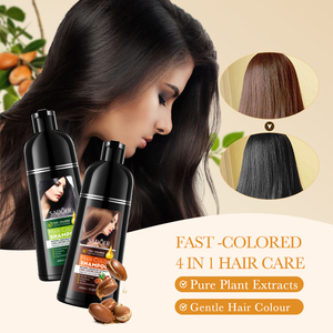 SADOER huile de <span class=keywords><strong>noix</strong></span> marocaine essence de plante pâte de teinture noire couleur rapide 4 en 1 hairream nourrit sans endommager les <span class=keywords><strong>cheveux</strong></span> antioxydant - Product Image 1