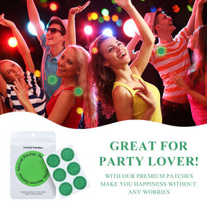 패치 브랜드 회복 패치는 애프터 파티 및 여행 필수품으로 아침 이후에도 지속되는 방수 패치입니다. - Product Image 2