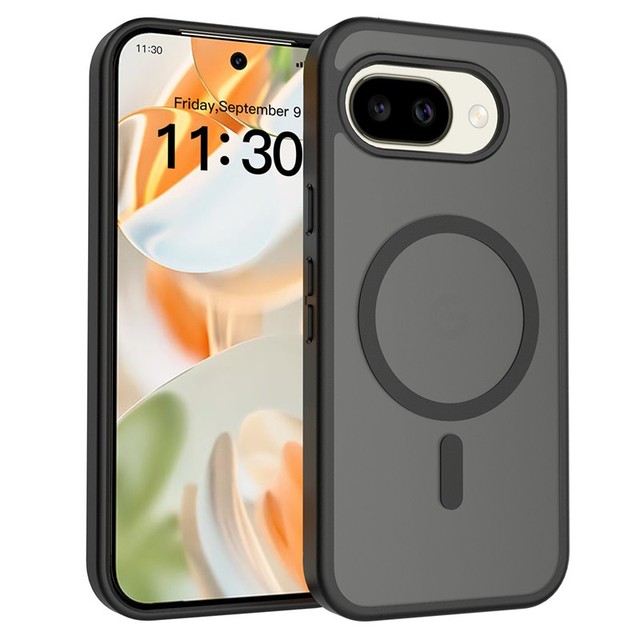 Matte Skin Friendly Fold Magnetic Phone Protector Ultra Slim Anti Drop Cover for Google Pixel 11/11 Pro/10/9/9 Pro