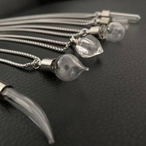 Collar con Colgante de Aleación de Zinc con Diseño Creativo de Tornillo y Cadena, Amuleto Conmemorativo para Cenizas de Personas con Discapacidad, para Hombres y Mujeres, con Temática Budista - Product Image 3