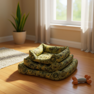 Cuccia per Cani Colorata con Fondo Antiscivolo, Set Tre Pezzi per Animali Domestici - Product Image 3