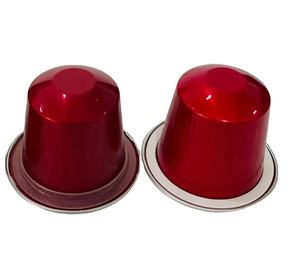 Cápsula de café de aluminio, caja de cápsula vacía para <span class=keywords><strong>Nespresso</strong></span>,<span class=keywords><strong>Lavazza</strong></span> y K-cup en varios colores con tapa - Product Image 3