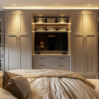 Armoire Robuste Style Shaker pour Villa, Meuble de Chambre à Coucher, Vente Chaude VC Home