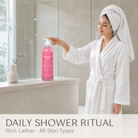 Fabricant OEM – Gel Douche Éclaircissant et Nourrissant à l'Arbutine 1000ml, Riche en Glycérine, pour le Bain Quotidien en Famille