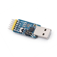 Módulo Convertidor Serial CP2102 6 en 1, USB a UART TTL RS232 RS485, Placa Adaptadora de Conversión Serial Mutua