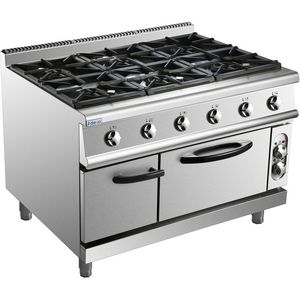 Bền 8-burner khí đốt nấu ăn phạm vi lớn căng tin đánh lửa điện tử cho LP khí tự nhiên được xây dựng trong cài đặt cho ngoài trời - Product Image 4