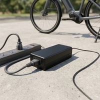 Adaptateur secteur de bureau 48V 1.5A homologué UL pour chargeur de batterie de vélo électrique 72W, alimentation régulée conforme à la norme FCC niveau VI