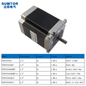 Driver per Motore Passo-Passo Ibrido SUMTOR 57HS7630A4D8EP 3A 3.3V per Kit Stampante 3D CNC 4 Assi Motore Stepper NEMA 23 - Product Image 3