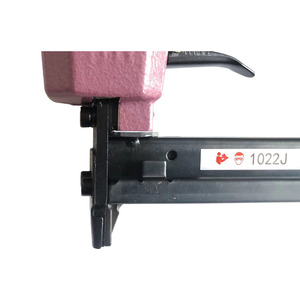 Engrapadora Neumática Portátil 1022J, <span class=keywords><strong>Pistola</strong></span> de <span class=keywords><strong>Clavos</strong></span> Manual Industrial <span class=keywords><strong>para</strong></span> Marcos de Madera, Fuente de Energía Neumática - Product Image 2