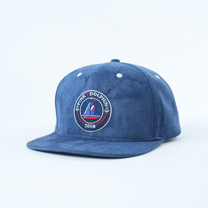 Gorra Snapback de Gamuza OEM al por Mayor con Parche Personalizado, Perfil Medio, Visera Curva, Sombrero de Moda para Hombres y Mujeres - Product Image 4