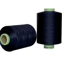 Hilo de Poliéster DTY 150D/48F SIM SD RW HCR, Hilo Texturizado para Tejer Telas