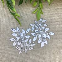 Nouveau moule de découpe DIY en acier au carbone pour cadre de feuille, design ajouré, article artisanal transfrontalier, Chine