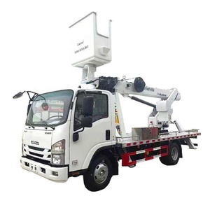 1SUZU Hydraulic Aerial Telescopic Access <b>Ladders</b> Bucket Truck Boom Lift Aerial Manlift <b>Work</b> 12-28m <b>Platform</b> Truck - Product Image 1