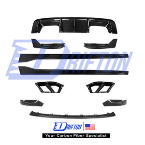 Kit de cuerpo aerodinámico de fibra de carbono seco estilo MP para BMW G80 G82 M3 M4 - Product Image 1