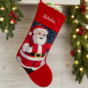 Chaussettes rouges tricotées à l'aiguille personnalisées <span class=keywords><strong>Casse</strong></span>-<span class=keywords><strong>Noisette</strong></span> <span class=keywords><strong>grande</strong></span> <span class=keywords><strong>taille</strong></span> Bas de Noël tricotés pour bébés et enfants - Product Image 6