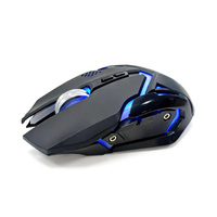 Ratón para Juegos con Cable Óptico Inteligente DPI12000, Retroiluminación LED, Ergonómico para Computadoras de Escritorio y Portátiles, con Certificados CE y ROHS
