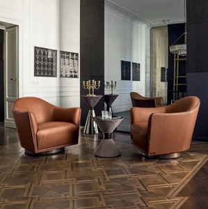 Tavolino da Salotto Contemporaneo di Lusso con Base in Acciaio Inox, Forma a Clessidra e Piano in Vetro a Specchio - Product Image 4