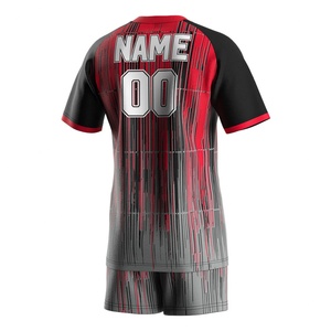 T-shirt d'été à col rond pour homme, sublimation, pour équipe sportive, Mexique, rugby, avec short - Product Image 2
